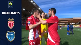 AS MONACO  ESTAC TROYES 2  1  Highlights  ASM  ESTAC  20212022 [upl. by Sower]