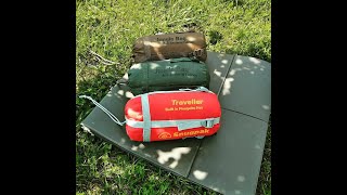 Test śpiwora Snugpak Traveller Jungle Bag Chłodna jesienna noc w lesie [upl. by Suitangi]