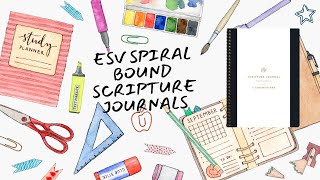 ESV Spiral Bound Scripture Journals [upl. by Oicirtap]