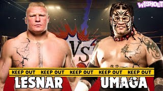 Beast Brock Lesnar vs Samoan Umaga  Death Match  WWE 2k24 [upl. by Jenks]