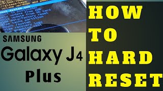 Samsung galaxy j4 plus hard reset samsung galaxy j4 plus remove pattern password [upl. by Aitam]