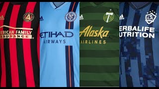 MLS 2019 Kit Drops  All 24 New Kits Ranked [upl. by Ynobe]