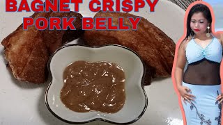 HOW TO MAKE BAGNET CRISPY PORK BELLY EASY RECIPE  BUDGET MEAL [upl. by Thetos]