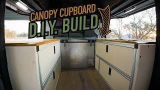 How We Designed amp Built the PERFECT Canopy Camper Cupboards🙌🏻 [upl. by Gilead378]