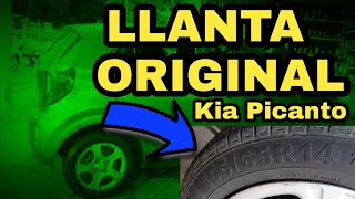 Llantas para Kia Picanto  ASÍ quedó 👍😀 Con  Llantero Youtubero [upl. by Greyso]