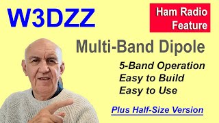 W3DZZ MultiBand Dipole Antenna  Lets Build One [upl. by Atsugua]