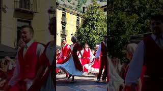 Dansa del Pregó Festa Major Andorra la Vella 2024 [upl. by Bernadina]