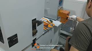 Threestation PA12 Insulated Copper Busbars Stripping Machine  Suzhou Crown [upl. by Aryn717]