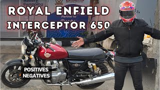 Royal Enfield Interceptor 650 BS6 ride review  Drag race vs Goldstar 650  SanRides [upl. by Cynthla482]