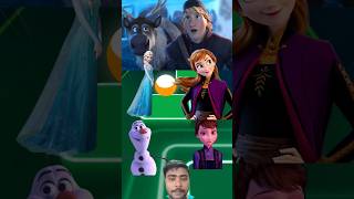 Team Frozen  Elsa 🆚 Anna 🆚 Olaf 🆚 Queen Iduna ▶️coffindance Tiles HOP Part320 shorts tileshop [upl. by Eniledgam370]