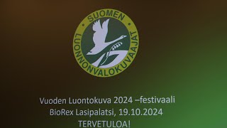 Luontokuva 2024 festivaali Helsingissä 19102024 [upl. by Nnylaf]