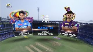 MI VS KKR  Match highlights [upl. by Dominik]