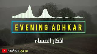 Evening Adhkar أذكار المساء  Aesthetic Quran [upl. by Suzie715]