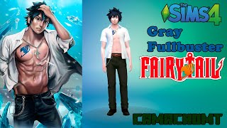 Gray Fullbuster  Fairy Tail  Sims 4 [upl. by Querida]