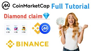 CoinMarketCap Diamonds Collect Full Tutorial Bangali [upl. by Noraha671]