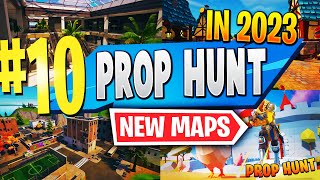 TOP 10 NEW Best PROP HUNT Maps 2023  Fortnite Prop Hunt Map CODES 2023 [upl. by Kirred]