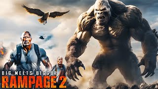 Rampage 2  Dwayne Johnson Movie Fact  Naomie Harris Malin Akerman Jake Lacy  Review amp Fact [upl. by Marilin]