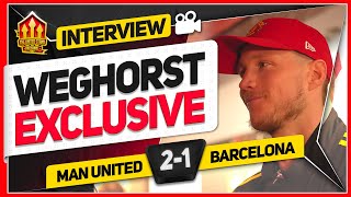 THIS IS WHY I CAME TO MANCHESTER UNITED Wout Weghorst Exclusive [upl. by Ware]