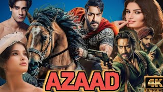 Azaad Full Movie  Aajay Devgan  Aman Devgan  Raasha Thadani  Ronnie S  Pragya K  Story Explain [upl. by Jehiel254]