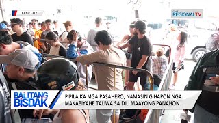 Balitang Bisdak Kapin sa 400 ka pasahero nastranded sa nagkadaiyang pantalan [upl. by Vaasta]