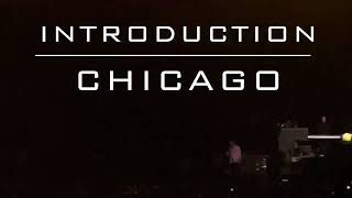 Introduction song  Chicago  Raleigh NC 81224 ChicagotheBand earthwindandfire [upl. by Teilo]