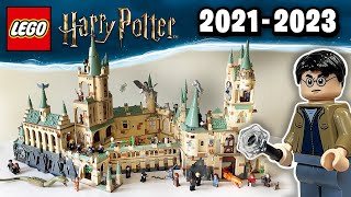 Combining EVERY LEGO Harry Potter Hogwarts Castle Sets 20212023 [upl. by Enawd285]