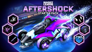 Aftershock Starter Pack is out now in Rocket League Season 5 [upl. by Yerahcaz757]