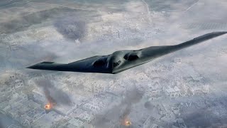 State of emergency B2 Spirit stealth bomber carrying lethal bomb fly near conflict zone [upl. by Brey99]