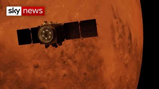 UAEs Hope probe successfully enters Mars orbit [upl. by Eibur609]