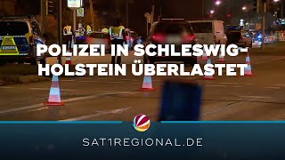 Polizisten in SchleswigHolstein überlastet Gewerkschaft der Polizei fordert Konsequenzen [upl. by Ragen60]