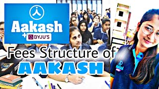 Fees Structure of AAKASH batch scholarship Medicophilic🩺 [upl. by Felicidad]