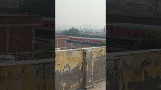 railway line to my home cross❌ over flow train and metroghaziabadconversion [upl. by Annej]