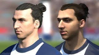 FIFA 14 vs PES 14 Head to Head Faces 3 angles view  PSG  HD 1080p [upl. by Oramlub]