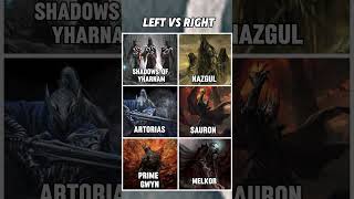 Left vs Right silmarillion fantasyworld lotr tolkienfan asoiaf fantasyworld lordoftherings [upl. by Oiretule]