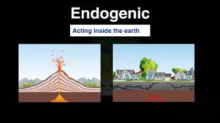 Endogenic and exogenic forces [upl. by Meris514]