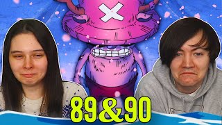 CHOPPER SAYS GOODBYE 👒 One Piece Ep 89 amp 90 REACTION amp REVIEW [upl. by Nahor]