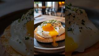 Perfect Poached Eggs Recipe recipe shorts [upl. by Man]