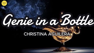 Genie in a Bottle  Christina Aguilera Lyrics [upl. by Wenz]