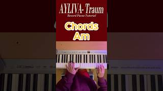 Ayliva  Traum Piano Tutorial Chords [upl. by Underwood372]