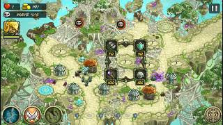 Kingdom Rush Origins  Mactans Retreat Heroic Challenge Complete Walkthrough [upl. by Enairda]