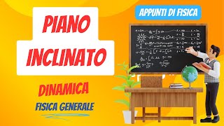 Piano Inclinato  Dinamica  Appunti di Fisica Generale [upl. by Levania604]