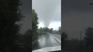 Tornado spotted near Mahanoy City Pennsylvania USA [upl. by Tybald824]