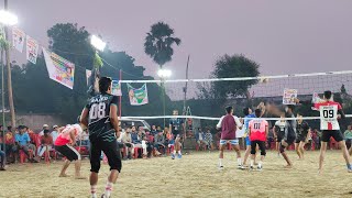 Final Match Saeed Alam and company Vs Moradabad Volleyball match Mangrawa Azamgarh [upl. by Tonina]