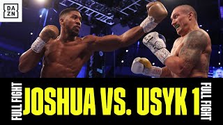 FULL FIGHT  Anthony Joshua vs Oleksandr Usyk 1 [upl. by Aisetal]