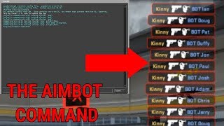 CSGO This command gives you AIMBOT [upl. by Borman]