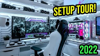 Epic 50000 Gaming SetupRoom Tour [upl. by Ybot]