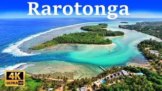 Rarotonga  Cook Islands  Exploring the Beauty of tropical island in 4K UHD [upl. by Jane783]