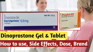 Dinoprostone tablet uses in hindi  Dinoprostone gel uses in hindi  Dinoprostone tablet dose [upl. by Assiroc849]