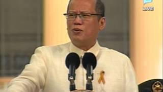 Kalayaan 2013 Speech  President Benigno Aquino III [upl. by Aihsekel900]