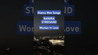 BARBRA STREISAND  WOMAN IN LOVE Live cover version  Buddys Bar ABH BarbraStreisand viral UAE [upl. by Rabma]